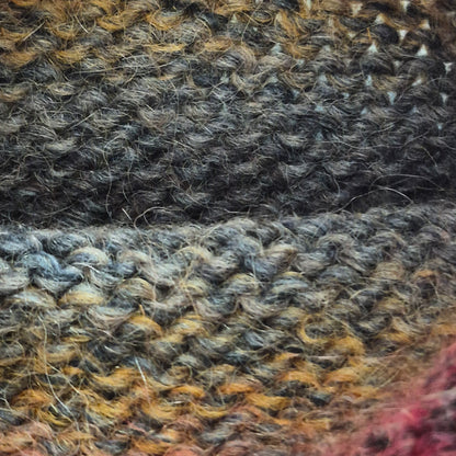 pochette dégradée fait main - tricotopia