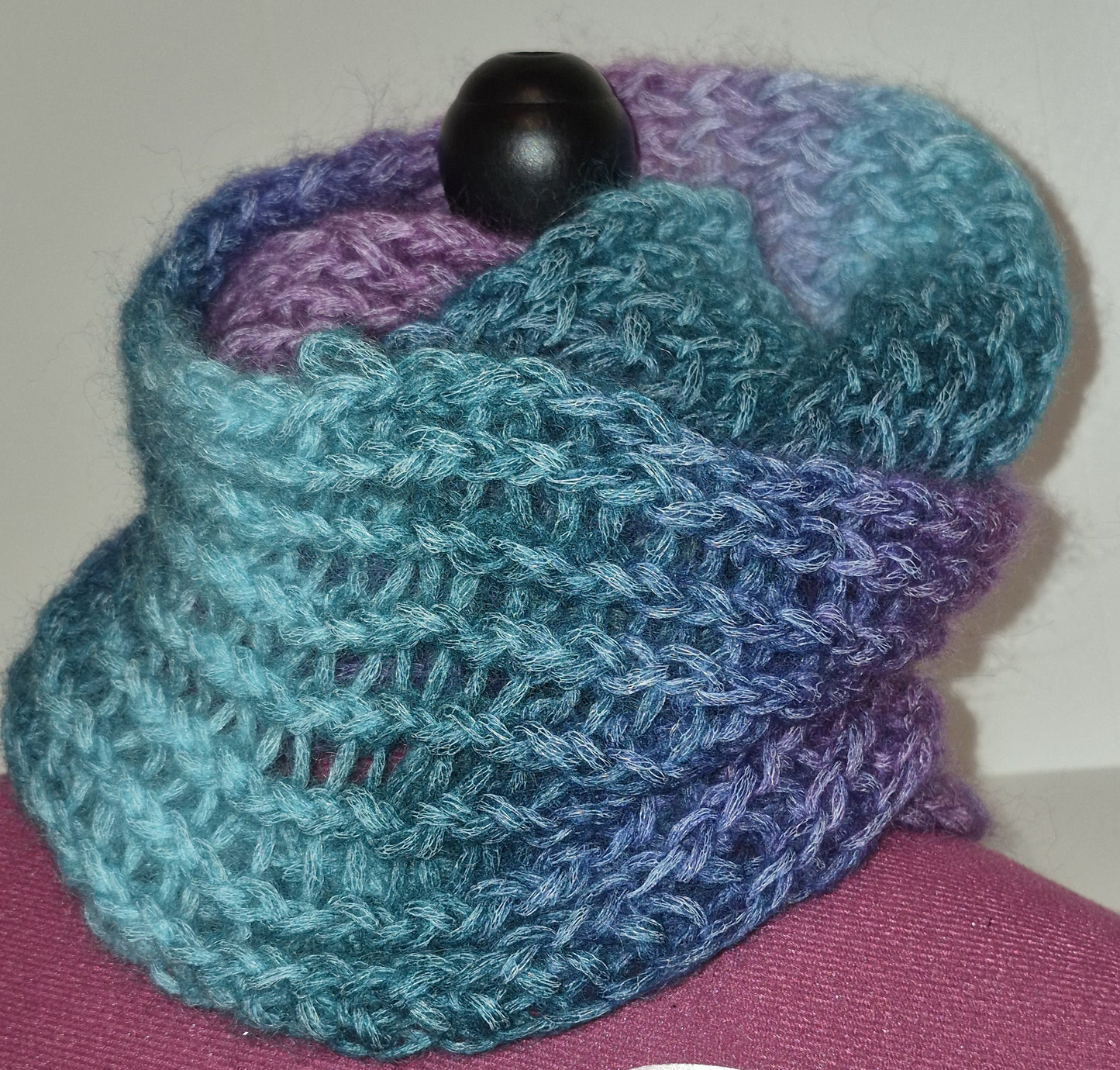 Écharpe Tube "Aurores Boréales"