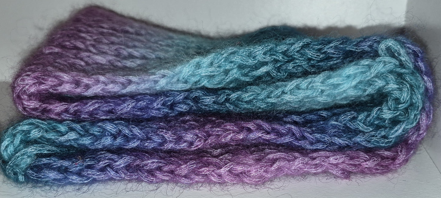 Écharpe Tube "Aurores Boréales"